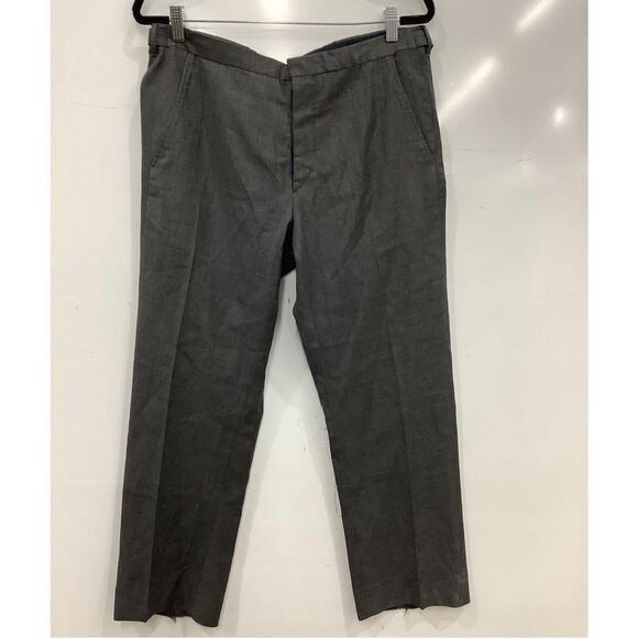 Prada Authentic Gray Straight Trouser Pants, Size 36 x27 * - Picture 2 of 16